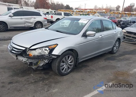 2012 Honda Accord 3.5 Ex-L из США, поврежденный, VIN 1HGCP3F80CA024791